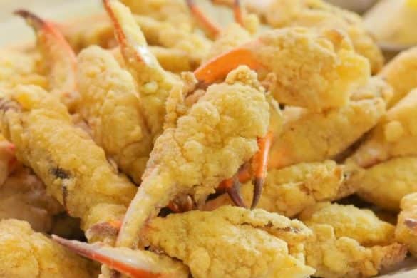 Crisp Fried Crab Claws