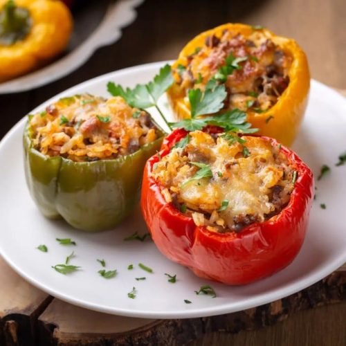 Curried Stuffed Peppers 5 Curried Stuffed Peppers
