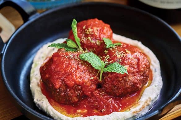 Lamb Koftas in a Spicy Sauce