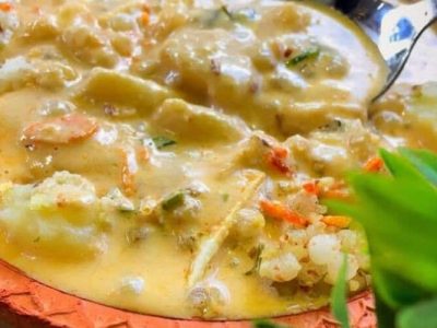 Mixed Vegetables in Coconut Sauce
