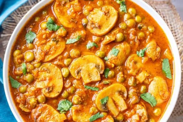Mushroom Peas Paneer
