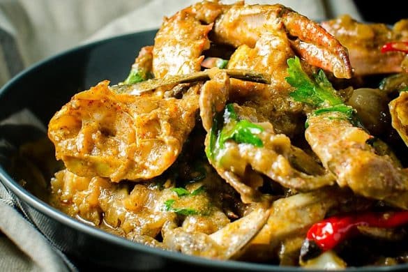 Spicy Crab with Coconut