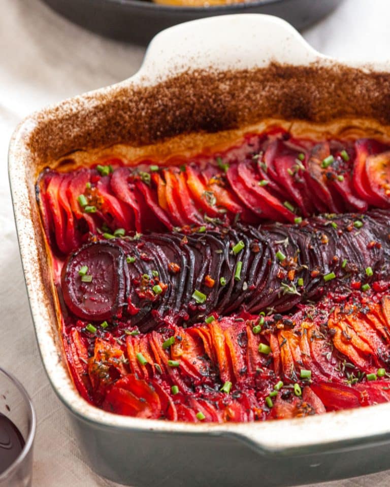 Spicy Root Vegetable Gratin