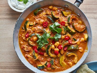 Zucchini Curry with Tomatoes