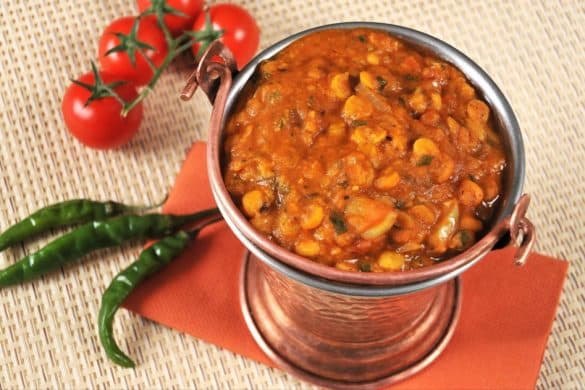 Black Eyed Beans and Potato Curry