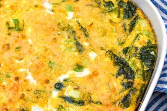Eggs on Spinach