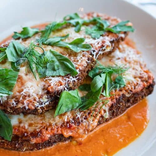Eggplant Parmesan 1 Eggplant Parmesan