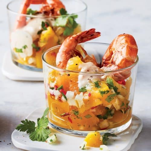 Prawn and Mango Cocktail