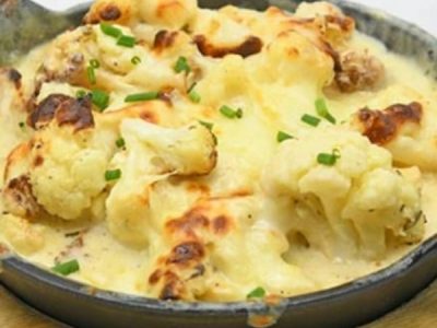 Cauliflower Au Gratin