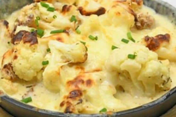 Cauliflower Au Gratin