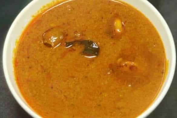 Garlic Onion Kara Kuzhambu