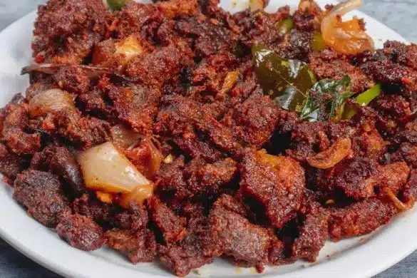 Meat Pattichu Varathathu