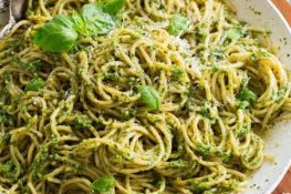 Spaghetti with Spinach