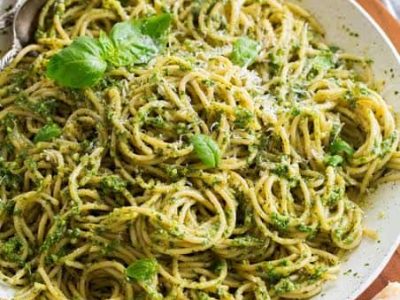 Spaghetti with Spinach