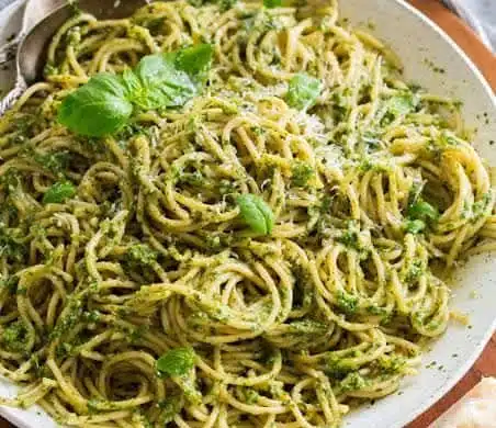 Spaghetti with Spinach