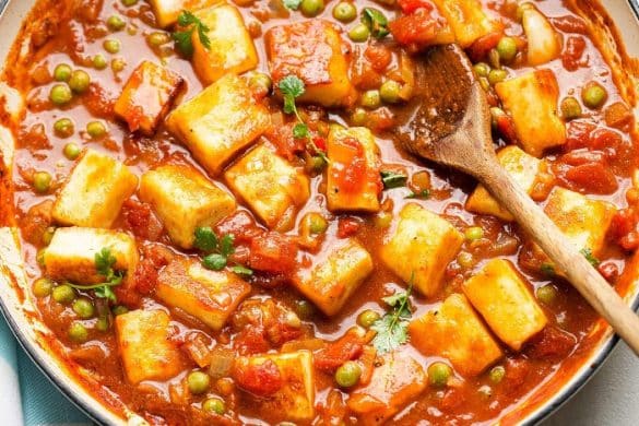 Paneer and Corn Jalfrezi