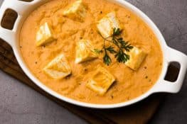 Paneer in Cashew Nut Sauce