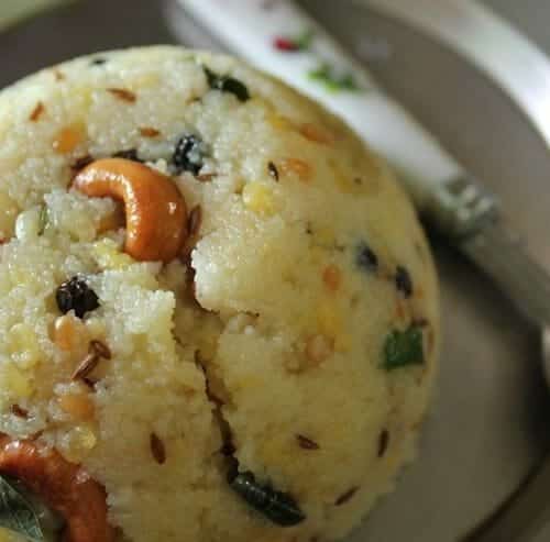 Samba Rava Pongal