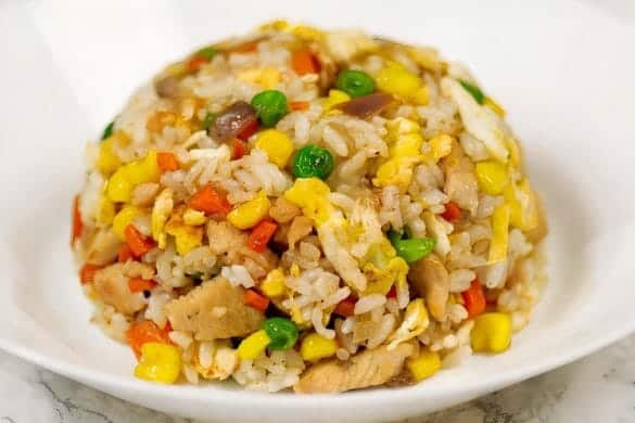 Vegetable Egg Rice