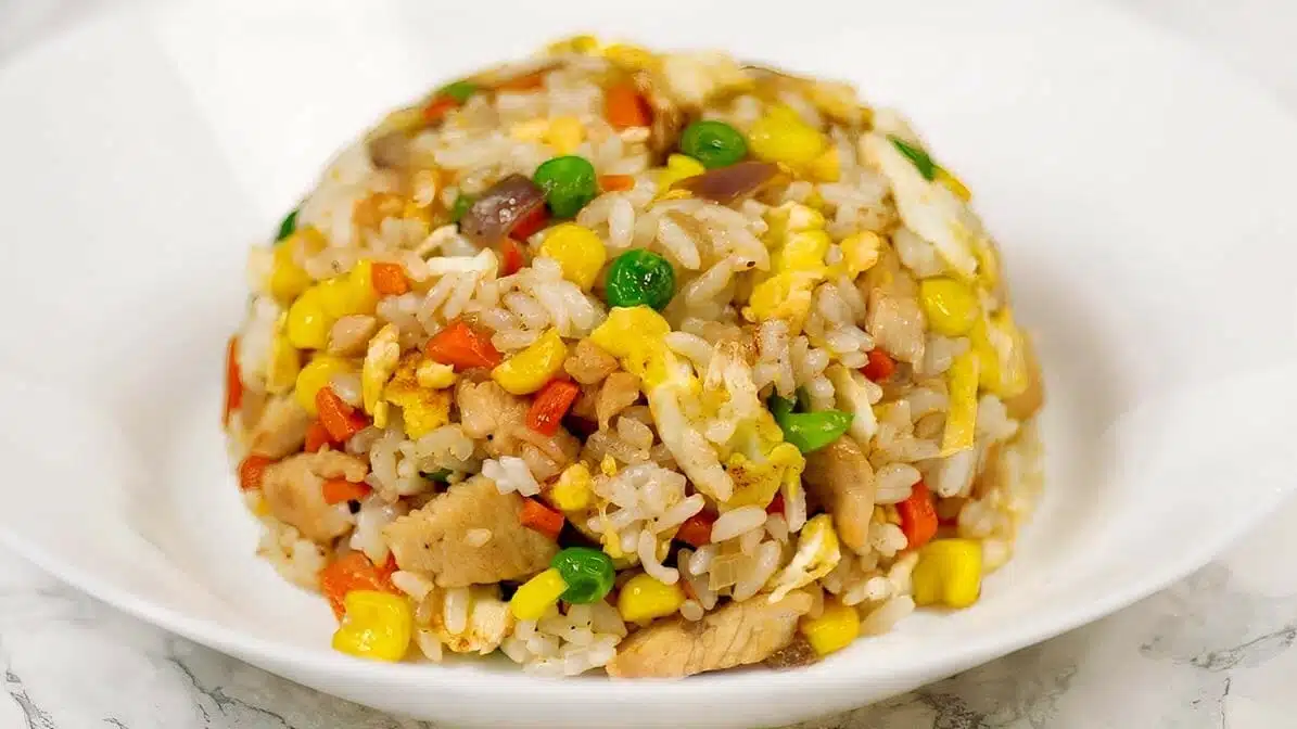 Vegetable Egg Rice