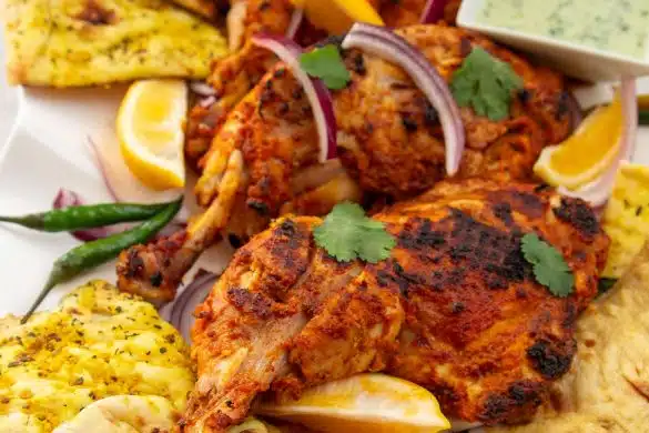 Bharwan Tangri (Stuffed Tandoori Drumsticks)