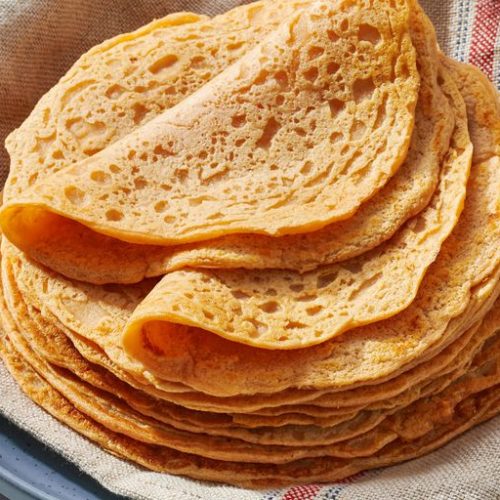 Sangar Ka Saag 16 Red Lentil Pancakes