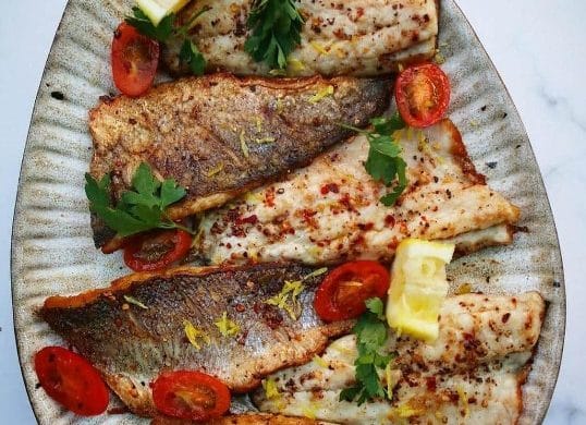 Fish Fillets in A Spiced Marinade