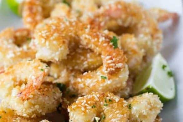 Til Jhinga (Crispy Sesame Prawns)
