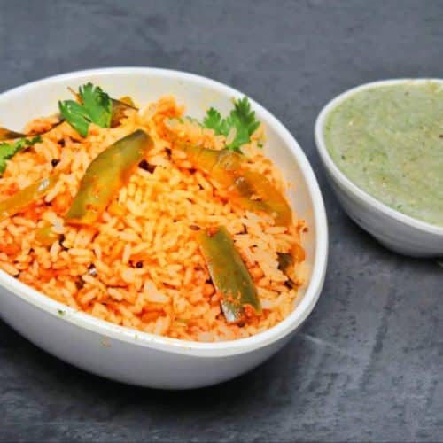Capsicum Tomato Rice 15 Capsicum Tomato Rice