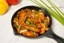 Garlic and Chicken Pepper Stir Fry