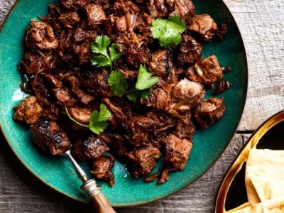 Stir Fried Mutton Podimas