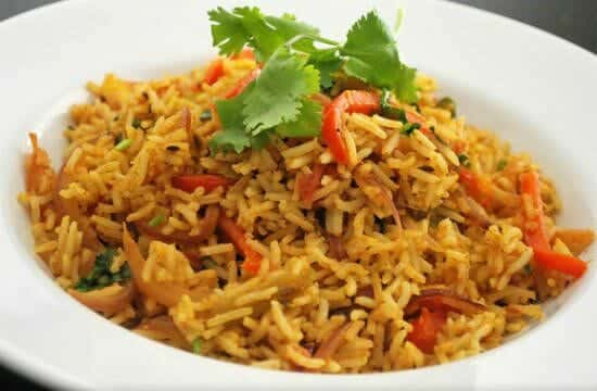 Capsicum Tomato Rice