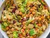 Brussels Sprout and Chickpea Stir-fry 2 Brussels Sprout and Chickpea Stir fry