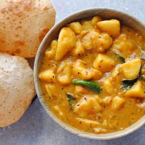 Potato Masala for Puri