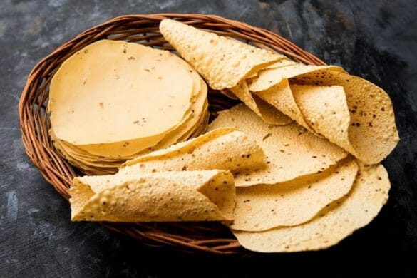 Garlic Papads