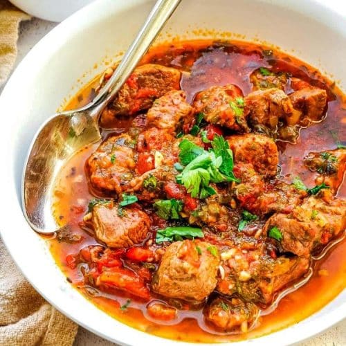 Baoli Handi Boneless Lamb in Tomato Puree