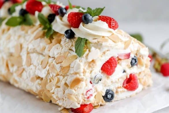 Fresh Fruit Meringue