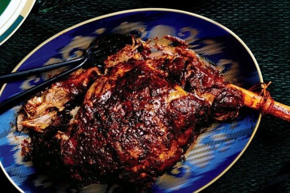 Leg of Lamb in a Spicy Marinade