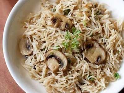Mushroom Pulao