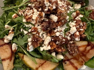 Orecchiette Salad with Pears and Stilton