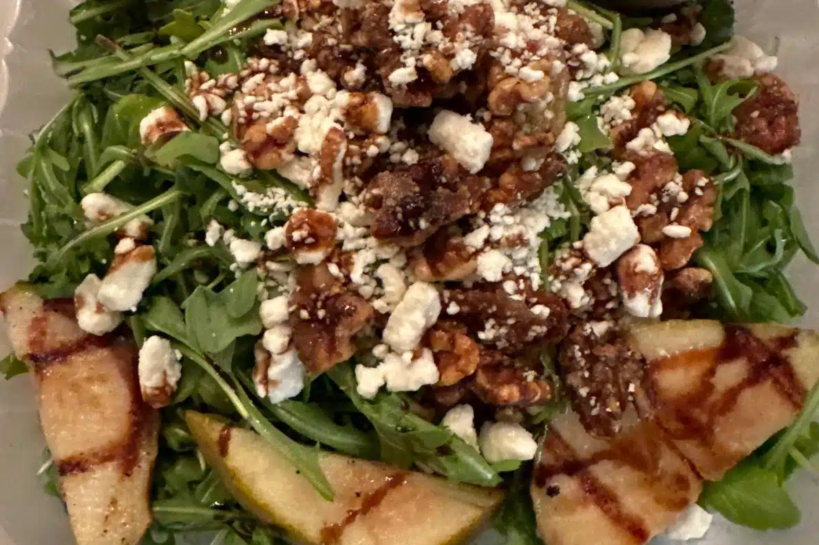 Orecchiette Salad with Pears and Stilton