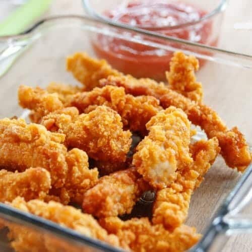 Chinese Spicy Chicken Fingers