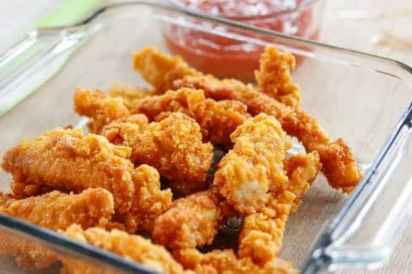 Chinese Spicy Chicken Fingers