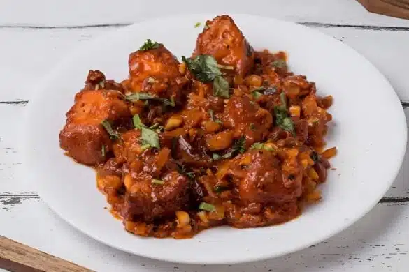 Bhuteko Masu (Spicy Garlic Flavoured Lamb)