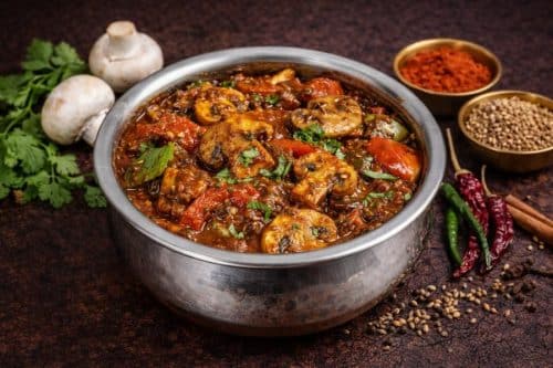 Mushroom Curry 1 Mushroom Curry