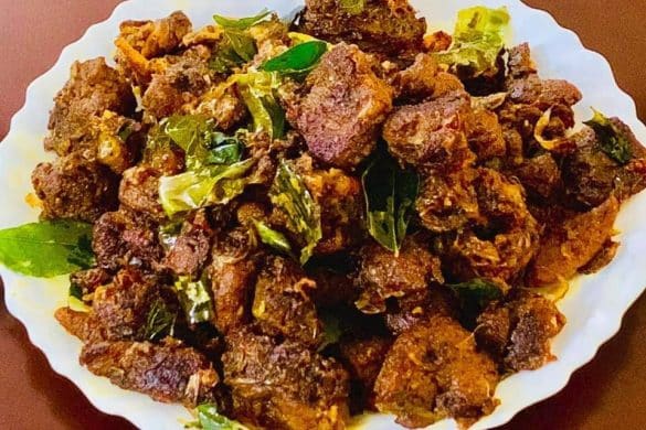 Orange Marinated Mutton Roast