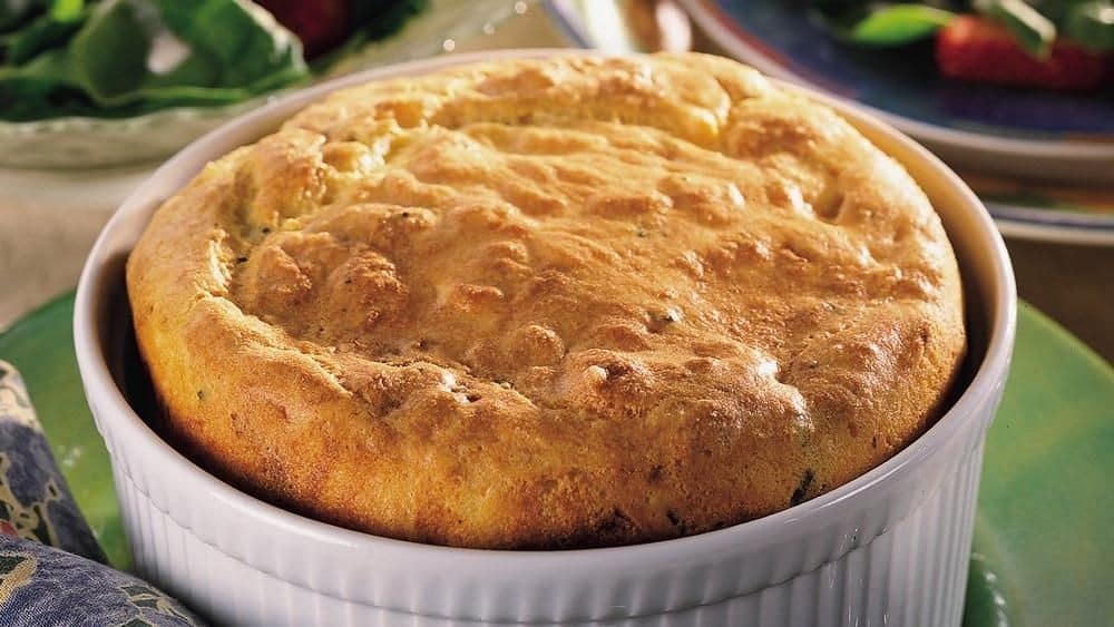 Tomato Cheese Souffle