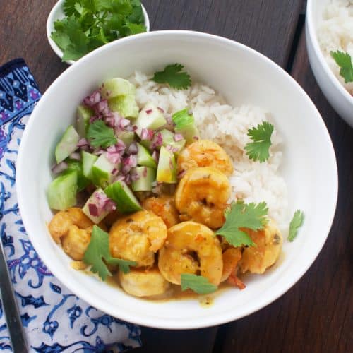 Coconut Prawns with Cucumber Salad 19 Coconut Prawns with Cucumber Salad