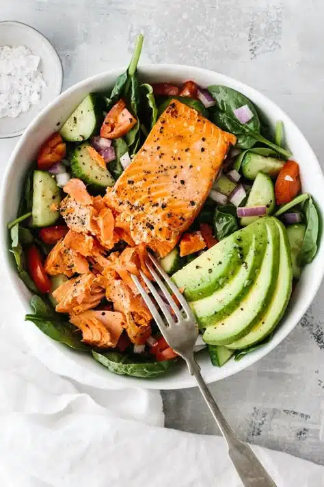 Salmon and Avocado Salad 5 Salmon and Avocado Salad