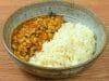 Lobia (Black-Eyed Peas Curry) with Ghee Rice